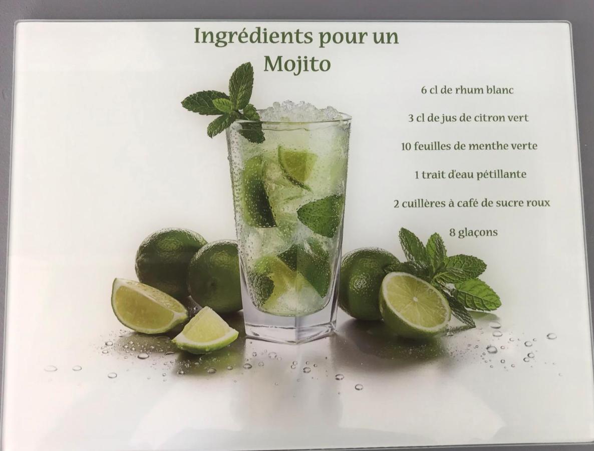 Studio Mojito Vue Mer,Piscine Avec Cuve Eau Et Acces Plage Et Piscine Anse Des Rochers Saint-Francois  Luaran gambar