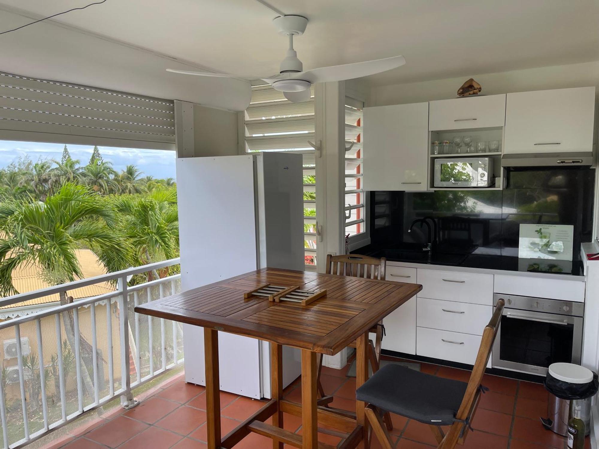 Studio Mojito Vue Mer,Piscine Avec Cuve Eau Et Acces Plage Et Piscine Anse Des Rochers Saint-Francois  Luaran gambar