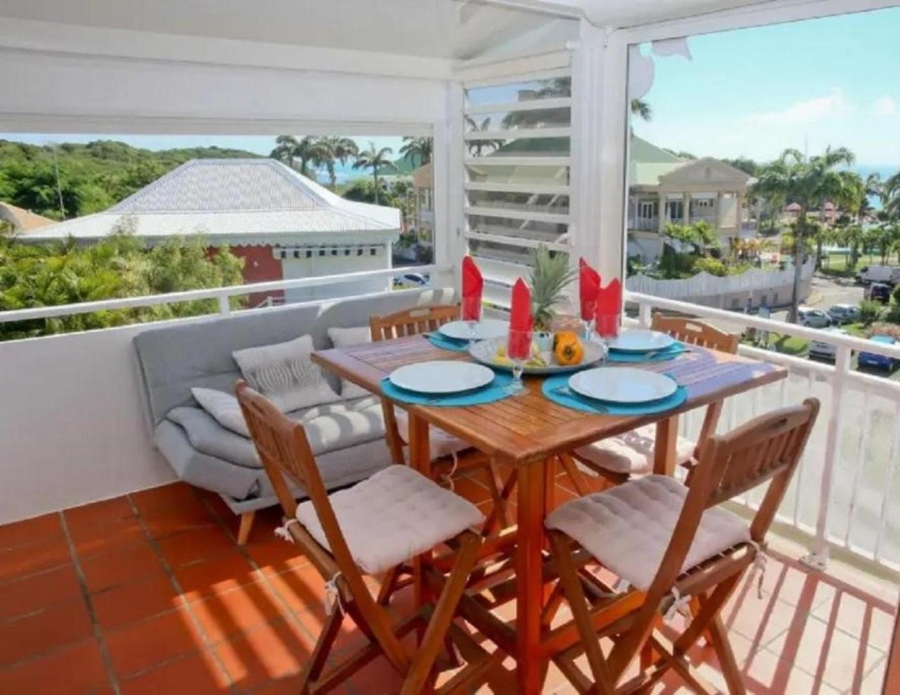 Studio Mojito Vue Mer,Piscine Avec Cuve Eau Et Acces Plage Et Piscine Anse Des Rochers Saint-Francois  Luaran gambar